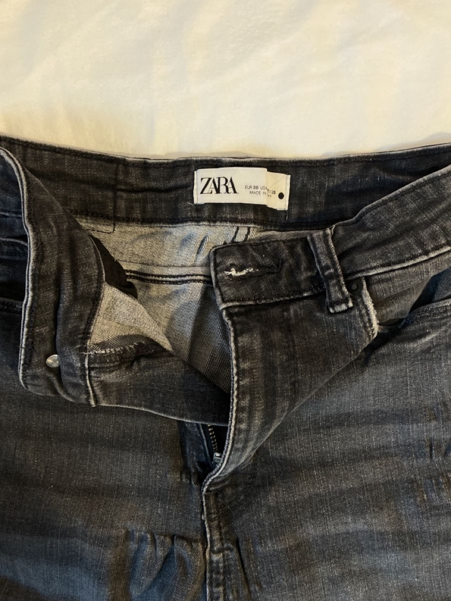 Zara Jeans: Jeans gris slim Zara – Usato da Chêne-Bougeries venduto da sor_9rzp 3