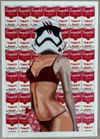 Death: Sexy Starwars Girl & Warhol, signiert 28/100