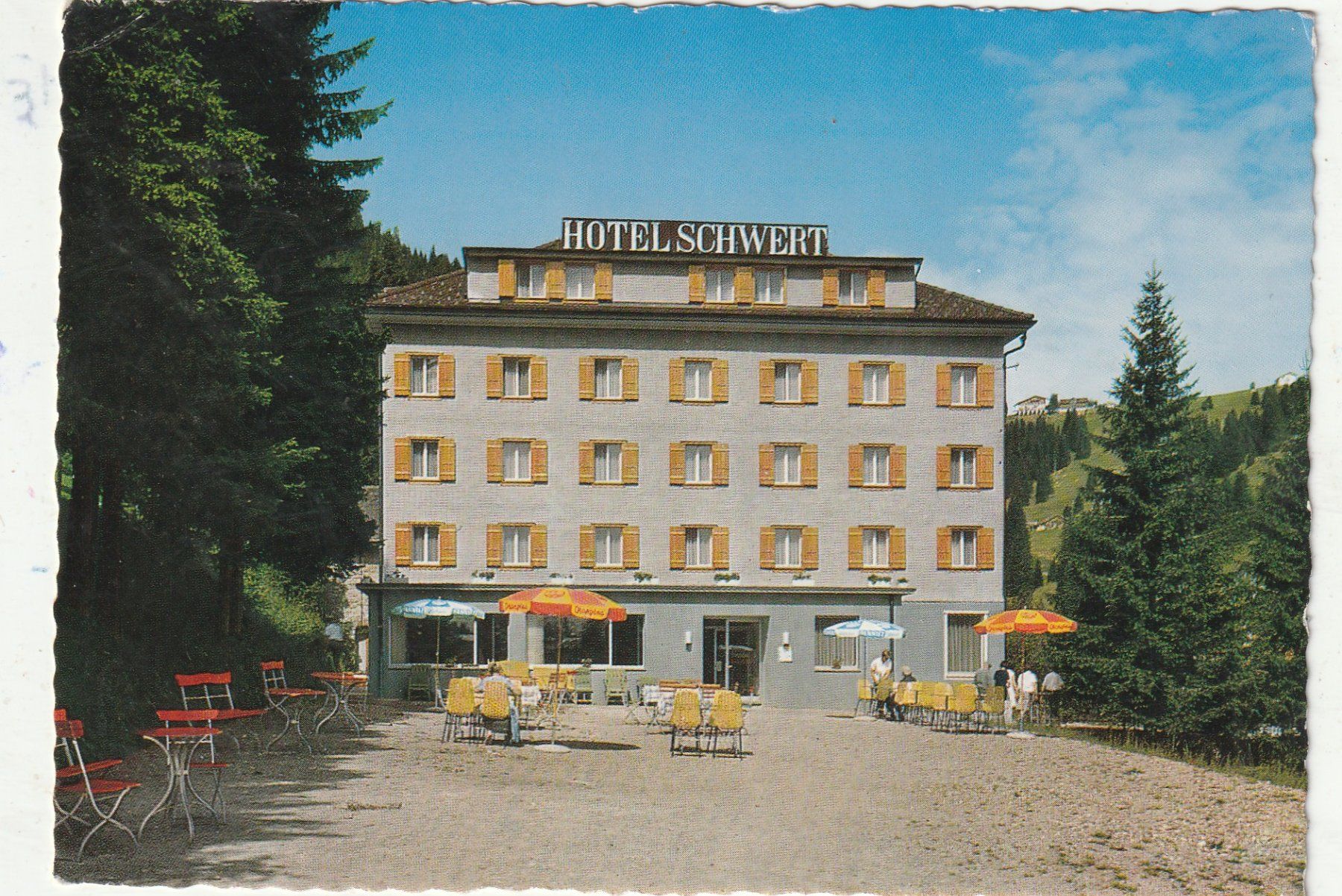 Cartoline postali: Hotel Schwert Rigi- Klösterli – Usato da Lumbrein venduto da made02