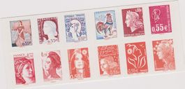 Visages de Marianne  1 carnet **