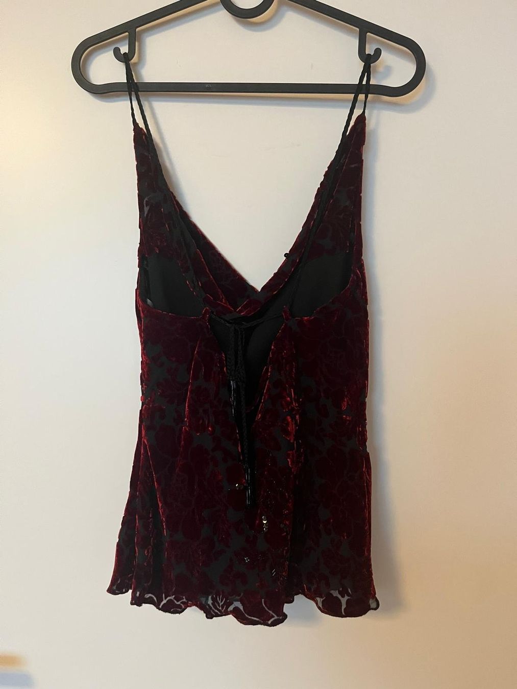 Tops: Vintage Devore-Samt Top mit Seide Whimsigoth – Gebraucht aus Neuenkirch von the_7pdb 1