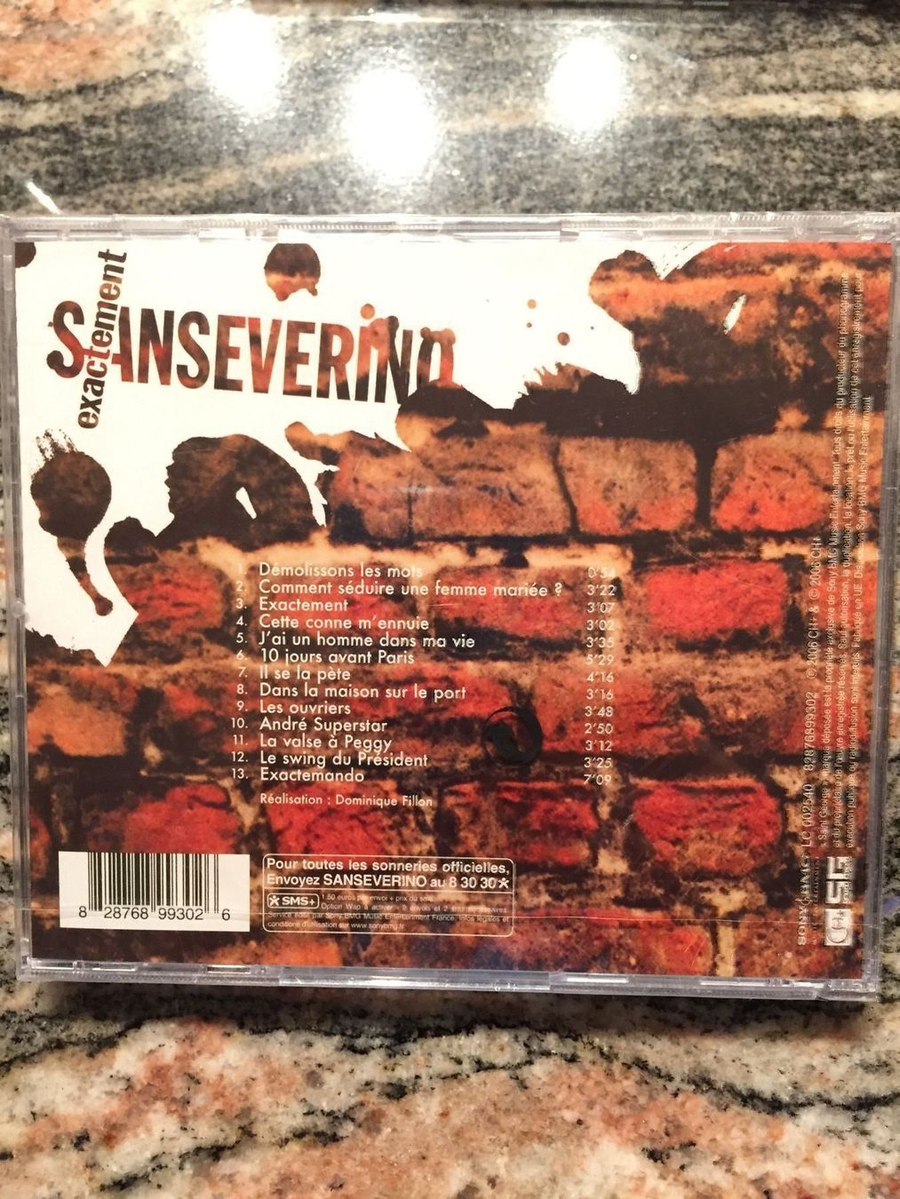 CD: Sanseverino - Exactement – Nuovo e nell'imballaggio originale da Rüti ZH venduto da alumedien 1