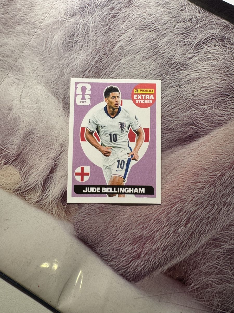 Panini Carte collezionabili: PANINI Extra sticker Jude Bellingham  – Nuovo e nell'imballaggio originale da Porrentruy venduto da fee_24