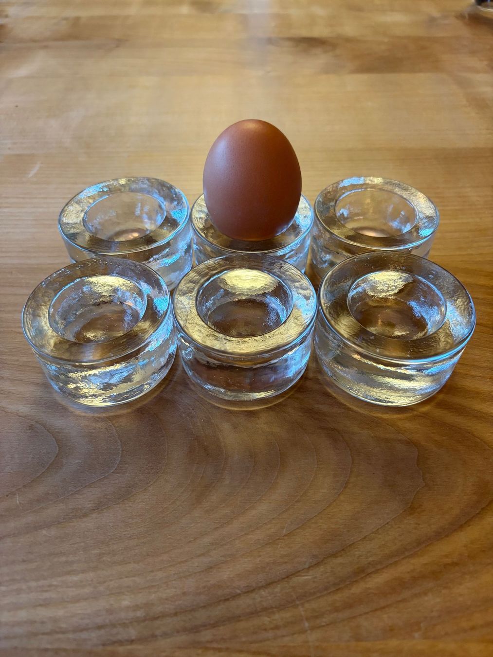 Glasi Hergiswil Sonstiges Geschirr: Eierbecher 6 Stk, Glasi Hergiswil – Gebraucht aus Bern von Stef1111 1