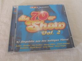 2 CD Die 70er Show Vol. 2 Sampler guter Zustand