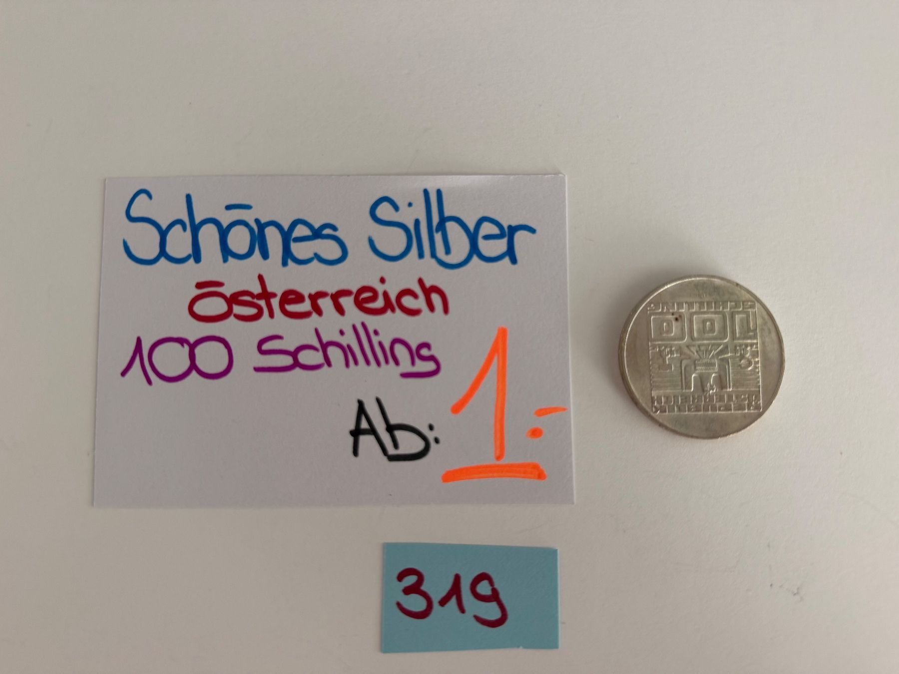 Tutti le monete: Schönes Silber /100 Schilling – Usato da Engi venduto da kasi09 1