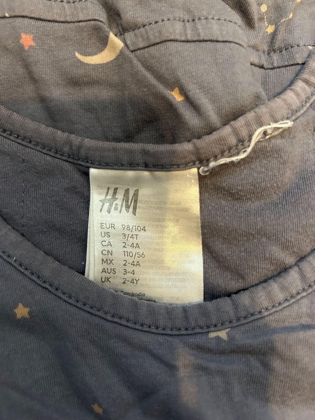 Sacchi a pelo: H&M Schlafsack, Gr. 98/104, mit Sternen – Usato da Arbon venduto da oli_ta 1