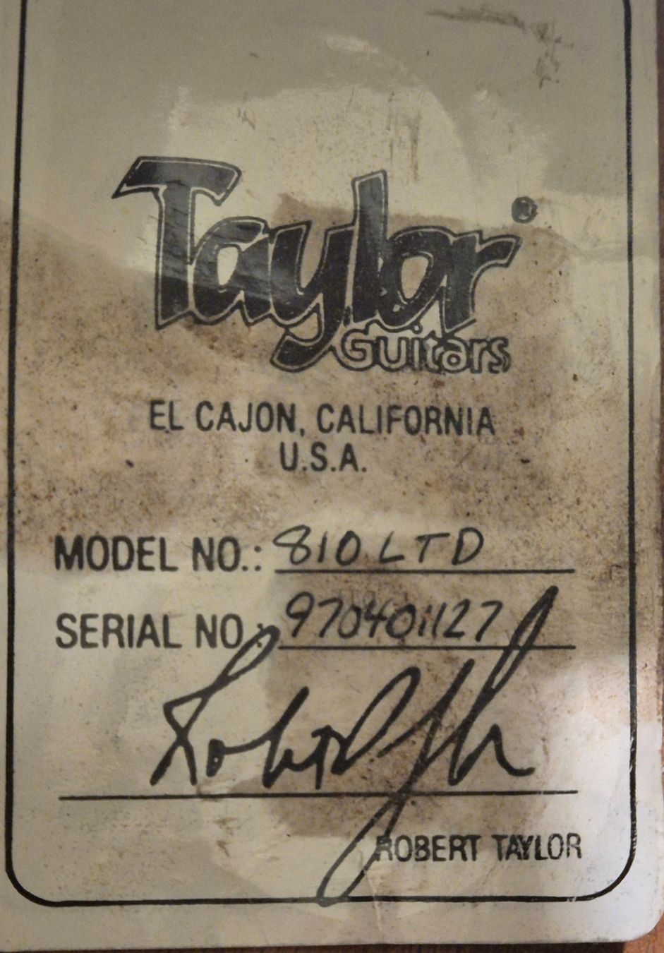 Taylor Instruments de musique: Taylor 810 LTD Dreadnought – D'occasion à Zürich par Misterbloom 4