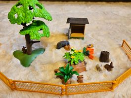 Playmobil Kaninchenstall