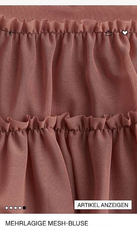 H&M Camicette: H&M Mesh Bluse Grösse M – Nuovo e nell'imballaggio originale da Bolligen venduto da nic_sk8y 1