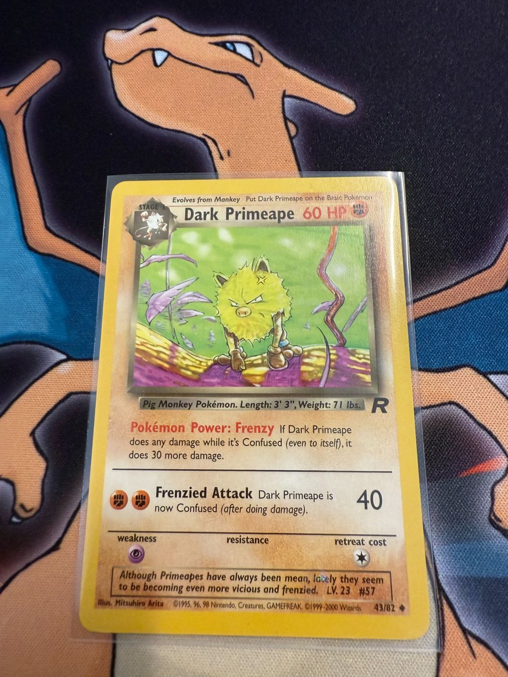 Pokémon Sammelbilder & Trading cards: Dark Primeape (TR 43) - Team Rocket – Gebraucht aus Bülach von Pfrenzel