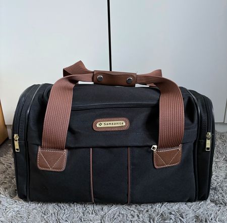 Sac de voyage Samsonite noir/marron