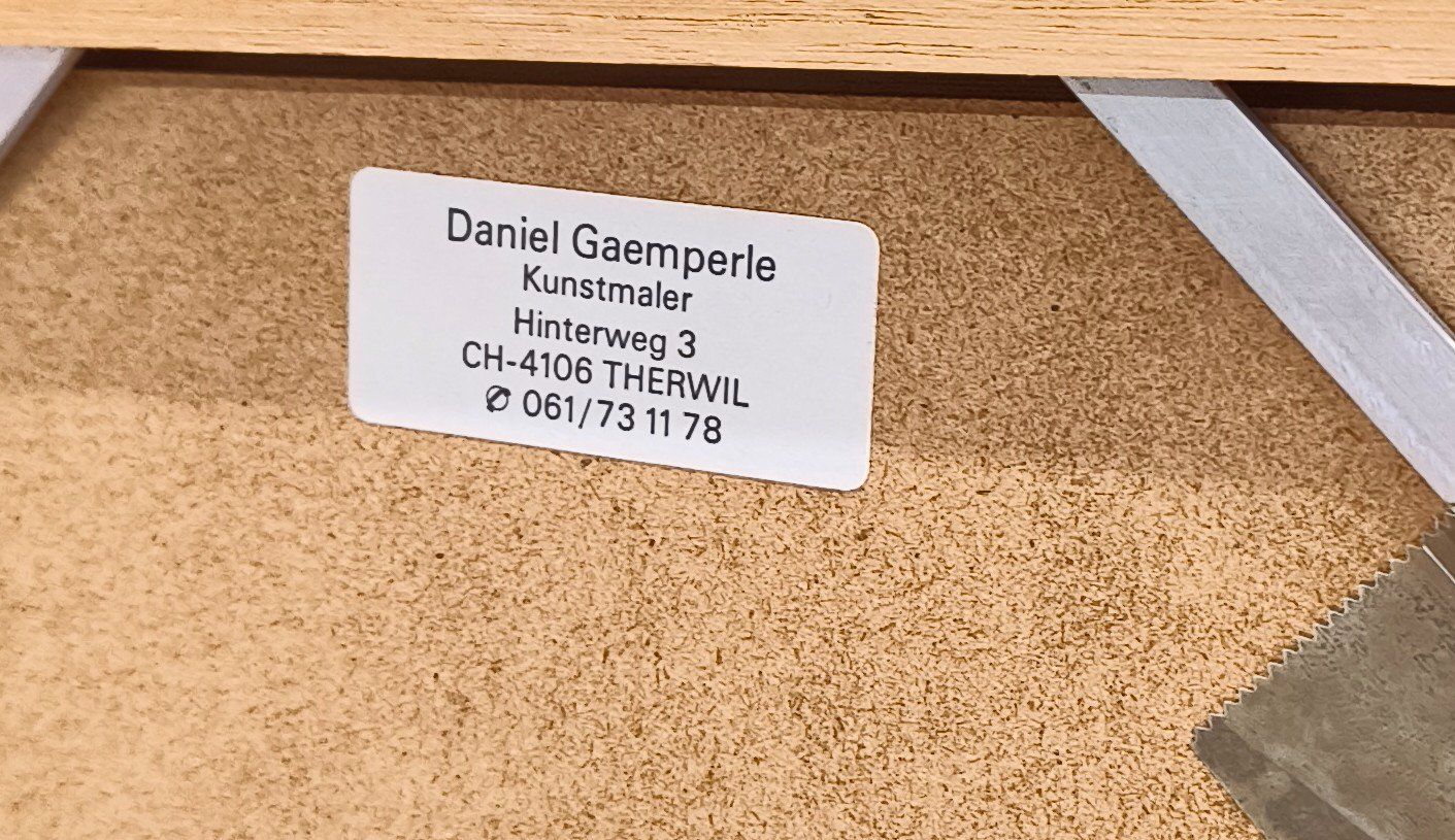 Dipinti: Original Gemälde Daniel Gaemperle – Usato da Basel venduto da bk_brockibasel 3