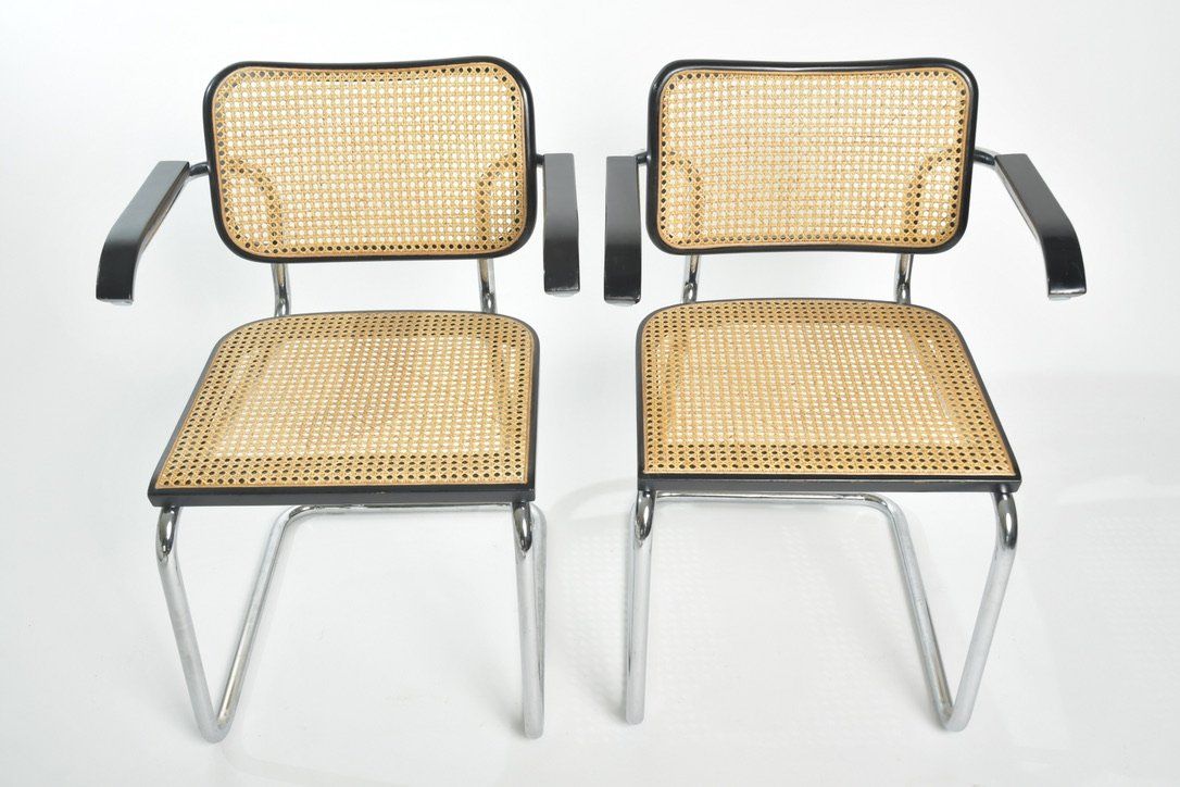 Breuer Sedie: Marcel Breuer Freischwinger Set – Usato da Zürich venduto da IndividumCH 5
