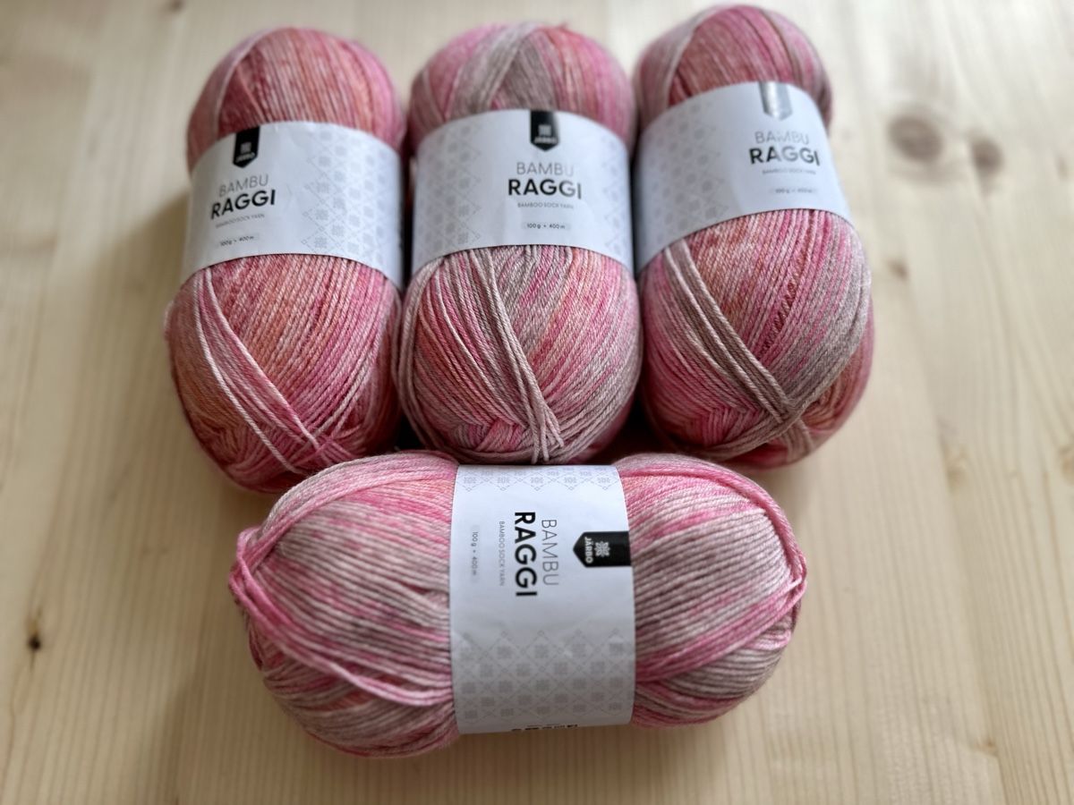 Wolle: 4x Sockenwolle Bamboo Ragi  – Neu (gemäss Beschreibung) aus Oberglatt ZH von Jahudka 1