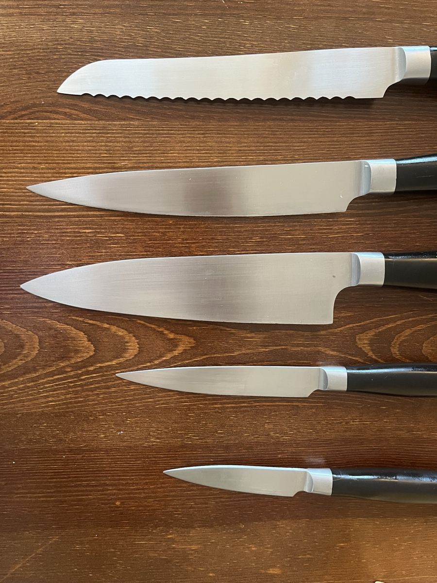 Couteaux: Gerlach Messerblock-Set mit 5 Messer – D'occasion à Birmensdorf ZH par Bela-Oz 1