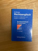 Köbler Rechtsenglisch - Rechtswörterbuch für jedermann