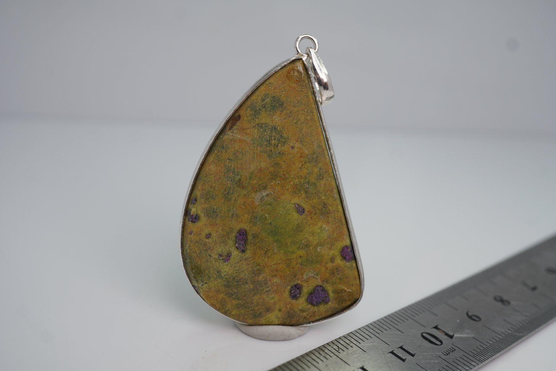 Mineralien & Heilsteine: Stichtit Neuseeland    925 Silber  Anhänger   by  "TOPSTONE" – Neu und originalverpackt aus Eschenbach SG von topstone 3