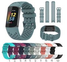 Armband bracelet Silikon V46 für Fitbit Charge 5 / 6