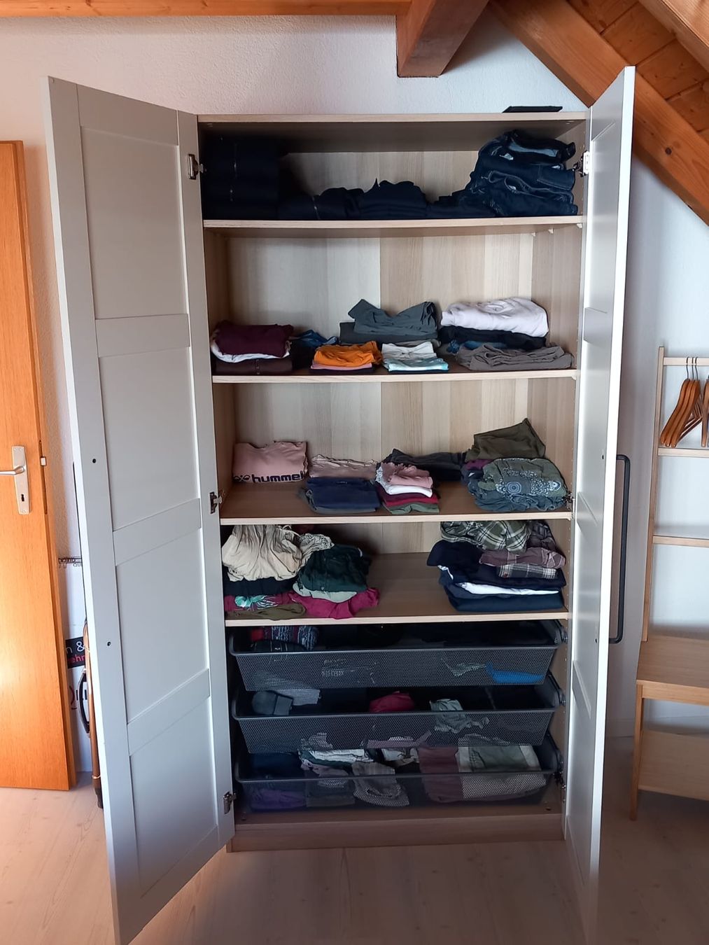 Armadi: 2x Ikea Pax Kleiderschrank weiss – Usato da Orpund venduto da Stibe_27 3
