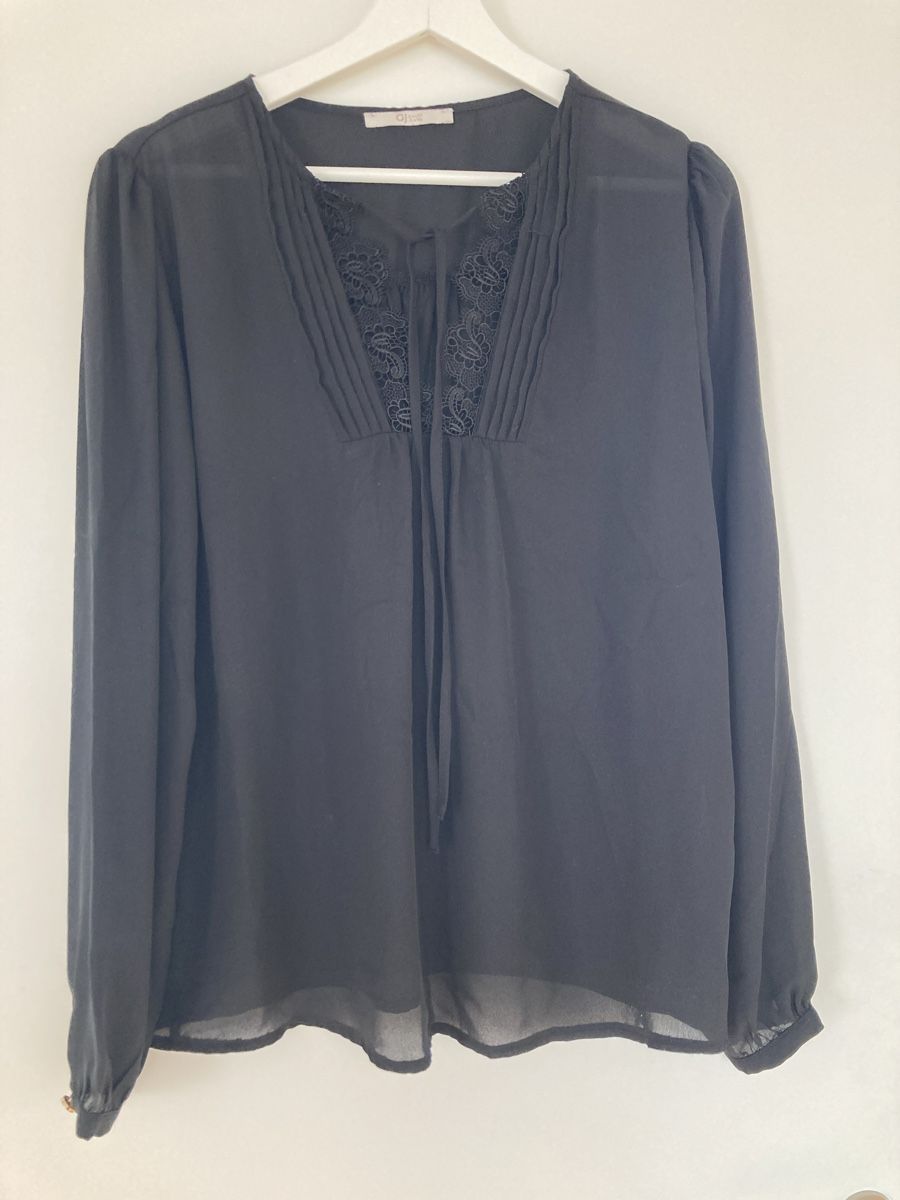 Blusen: Bluse schwarz Gaudi 38 – Neu (gemäss Beschreibung) aus Rickenbach ZH von Vanijo
