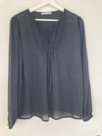 Bluse schwarz Gaudi 38