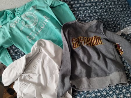3 hoodie taille S-M
