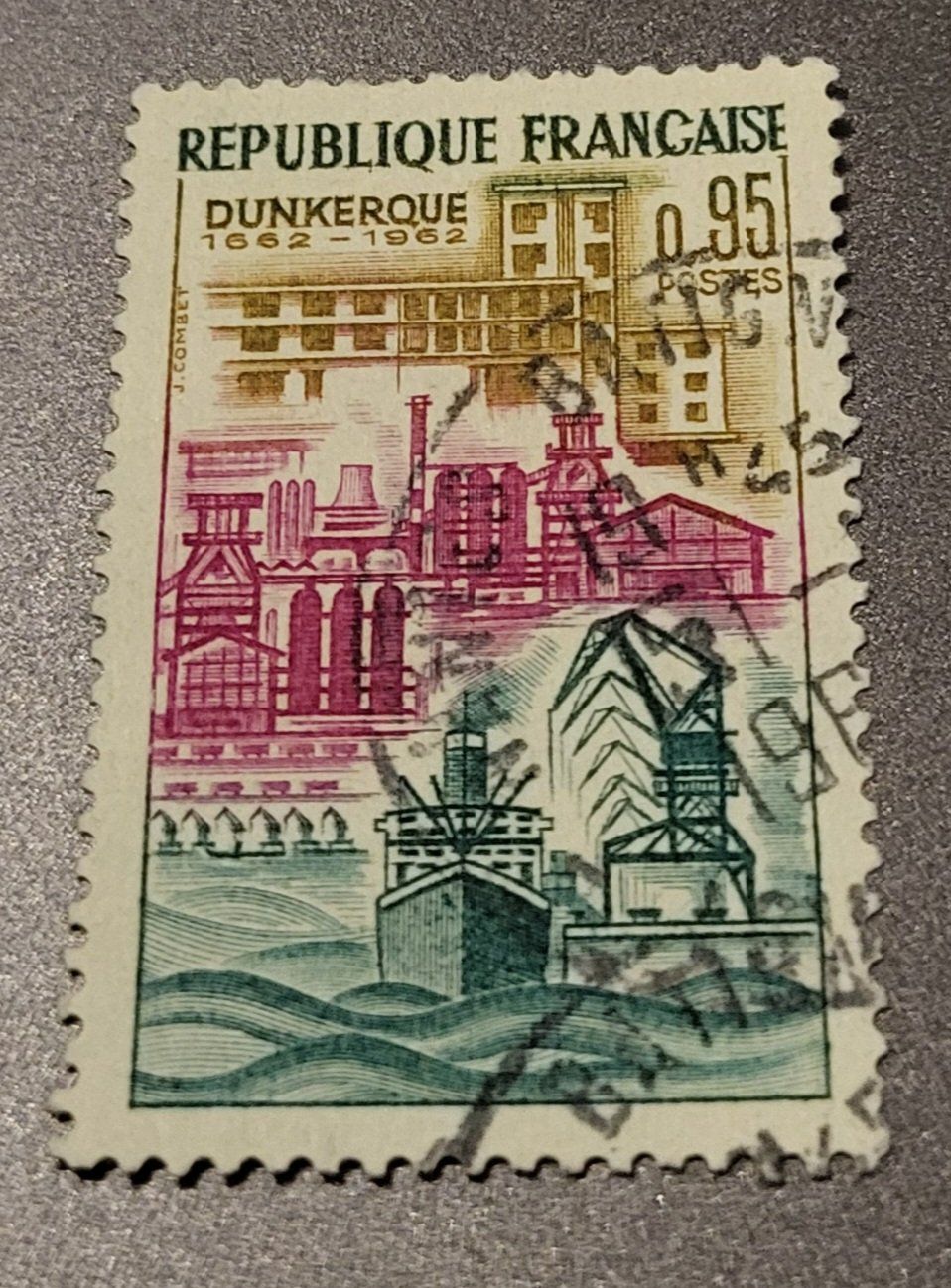 Tutti i francobolli: Frankreich 1962 briefmarke – Usato da St Gallen venduto da Stampsalshobby