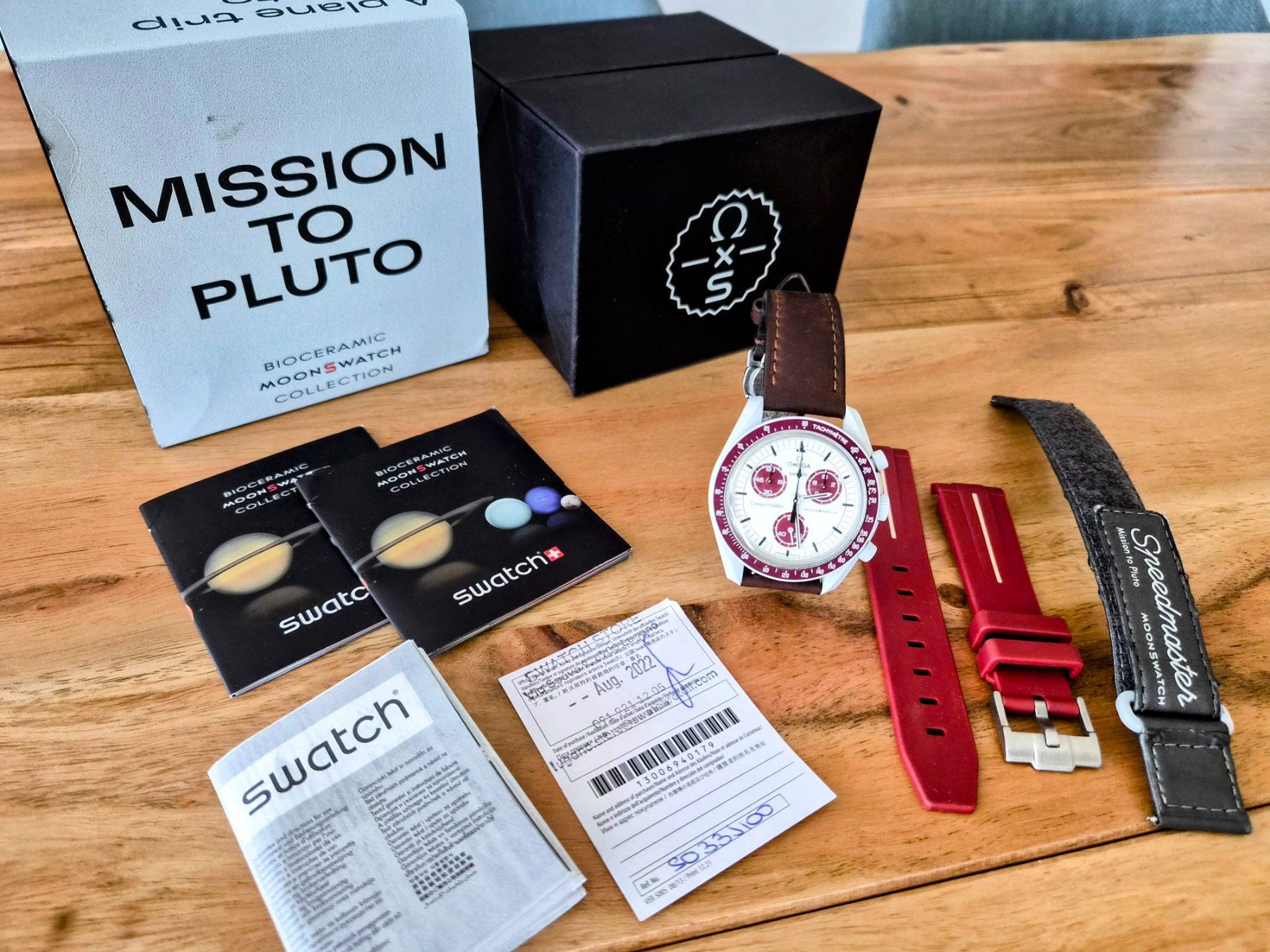 Swatch Orologi: Omega x Swatch MoonSwatch #Mission to Pluto – Usato da LUZERN venduto da 6O15 3