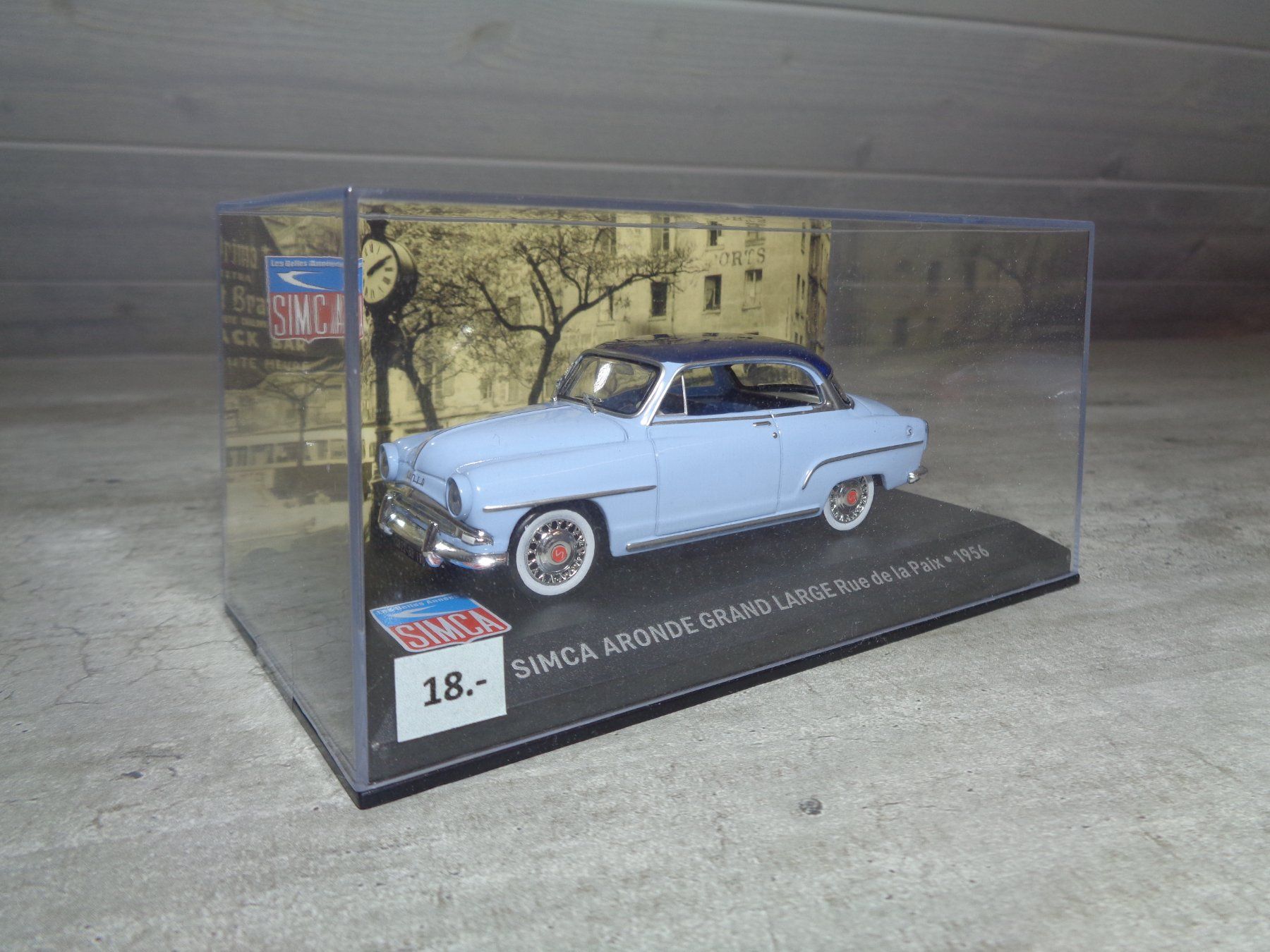 Simca Modellini d'auto: Altaya 1:43 Simca Aronde 1956 – Nuovo e nell'imballaggio originale da Reconvilier venduto da rallycar
