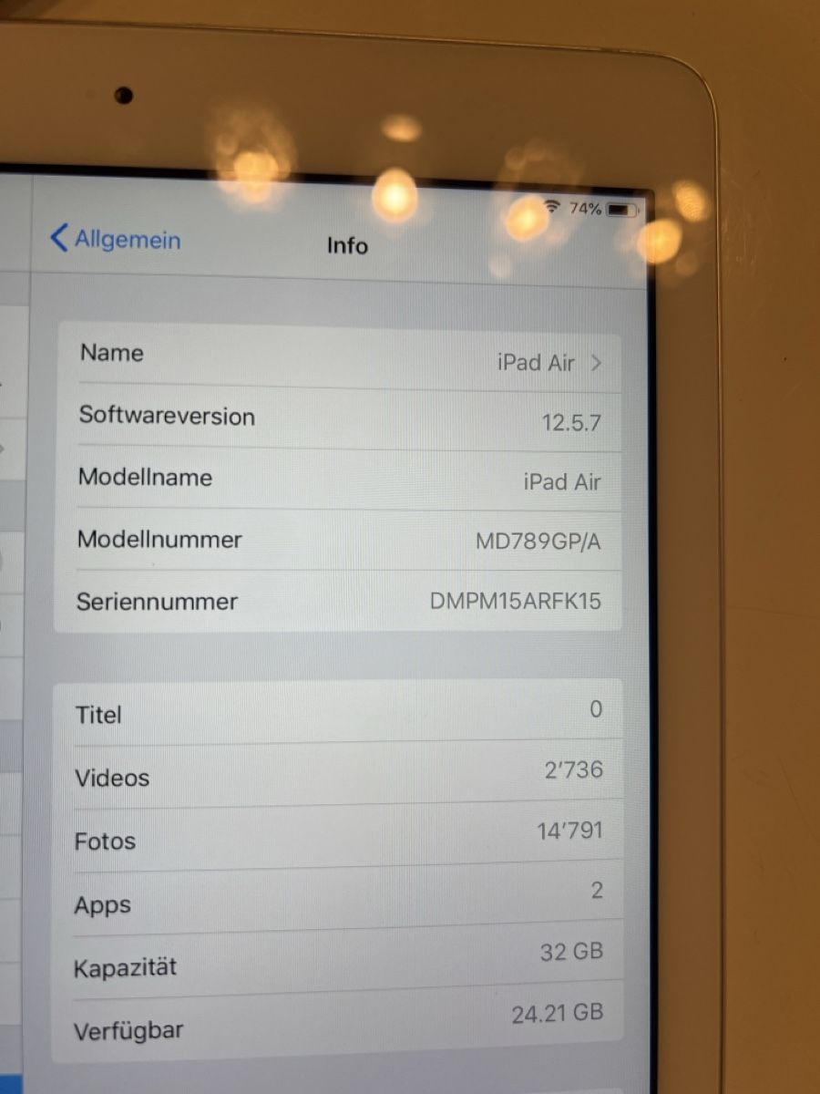 Apple Tablet PC: Ipad apple ipad air – Usato da Rheinfelden venduto da Rewanito 2
