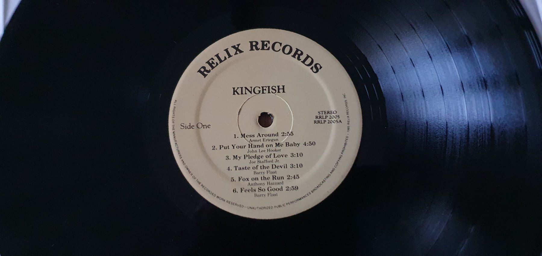 Dischi in vinile: SOUTHERN ROCK: KINGFISH, Same, USA LP, MINT- – Usato da Kreuzlingen venduto da Cdschlumpf 2