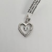 Echt 14K Gold - Herz Anhänger