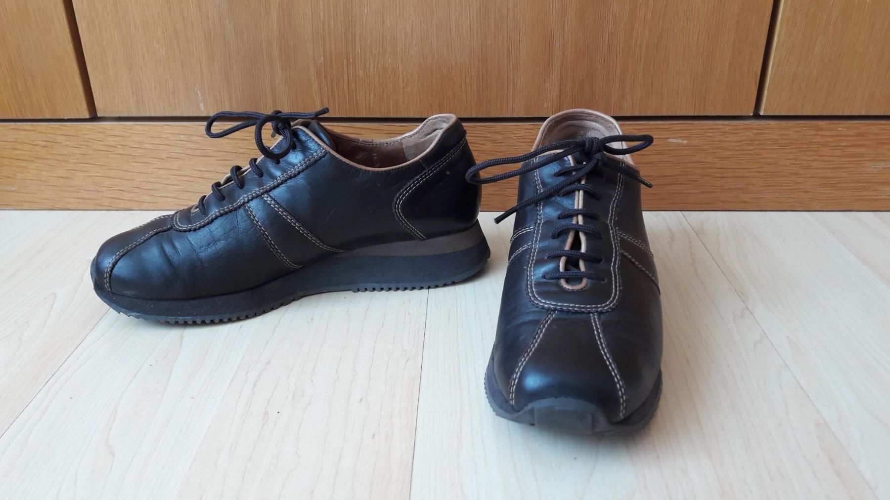 Paul Green Scarpe da donna: PAUL GREEN Leder Sneaker braun, Gr. 35/36 – Usato da Rotkreuz venduto da eri_t25d 1