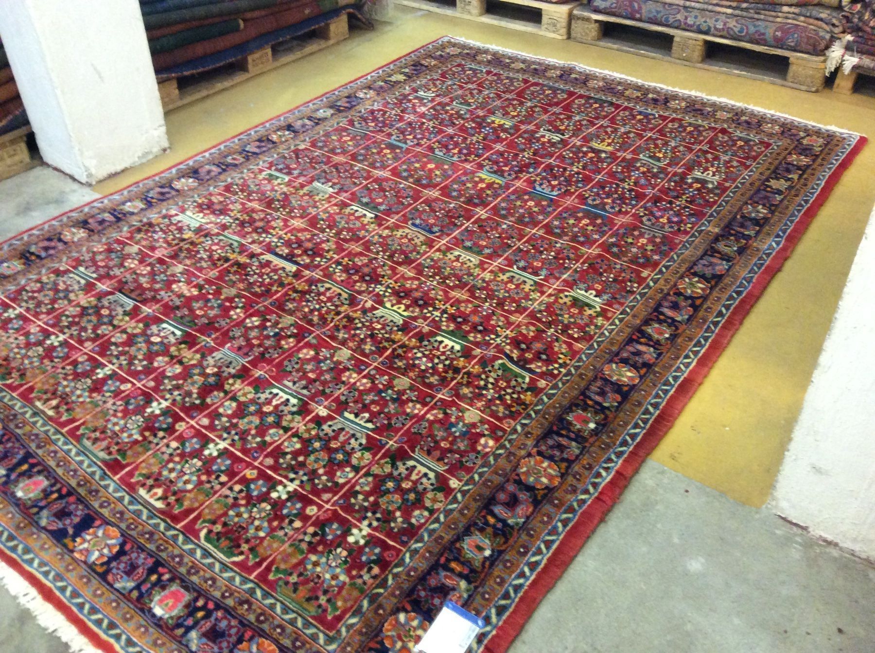 Tappeti: Schöner Mashad Orientteppich, Neu! N 86 – Nuovo e nell'imballaggio originale da Zürich venduto da Hemmat 3