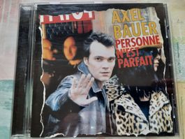 Cd Axel Bauer - Personne n'est parfait