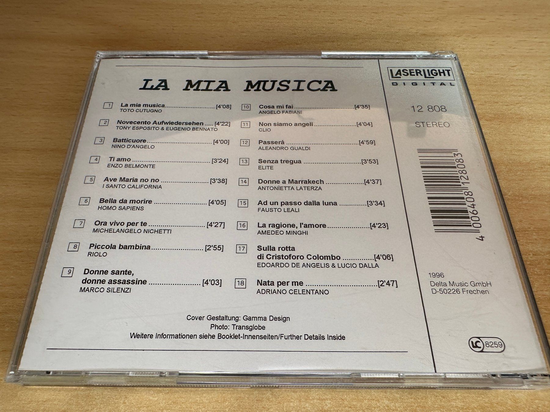 CD: Q5 Various – La Mia Musica – Usato da Rikon im Tösstal venduto da Alpenmutz 1