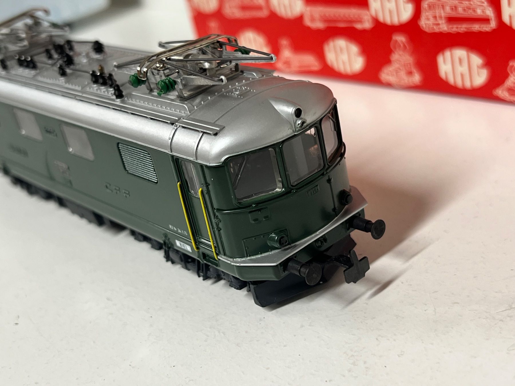 Hag Modellini di ferrovie: Hag Nr.220 Re 4/4 l  H0/AC Analog – Usato da Geroldswil venduto da TopTrain54 2