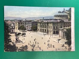 Genève - Place Neuve - belebt