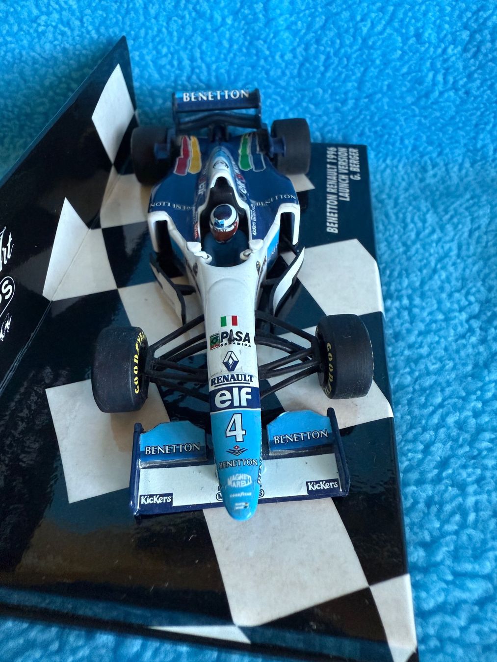 Minichamps Modellini d'auto: F1 Benetton Renault 1996 Launch Version G.Berger – Nuovo (secondo la descrizione) da St-Imier venduto da frederique6 2