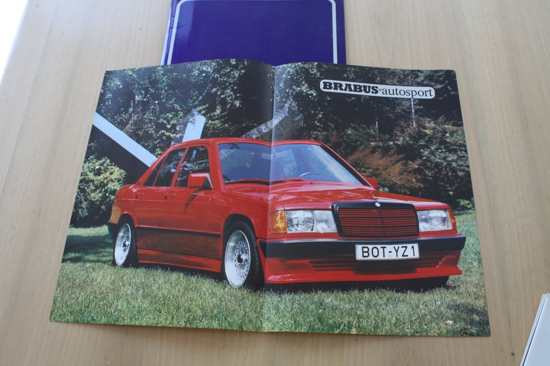 Brabus Documenti: BRABUS Prospektmappe mit Preislisten Tuning 8/1984 – Usato da Wikon venduto da erwin400 2