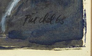 Dipinti: Secondo Püschel, Originalgemälde! – Usato da Masein venduto da pratus 2