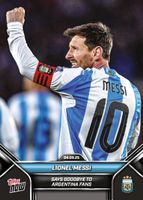 Lionel Messi Topps Now 2024-25 Argentina #002