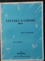 Notenblatt "Lettera d'amore" für Tasteninstrumente