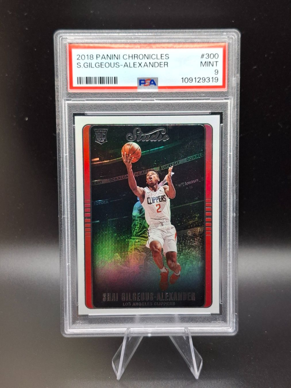 Nba Sammelbilder & Trading cards: Shai Gilgeous-Alexander RC Chronicles Studio PSA 9 – Gebraucht aus Olten von cweb
