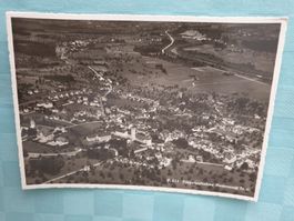 alte Ansichtskarte 625 Fliegeraufnahme Niederuzwil St.Gallen