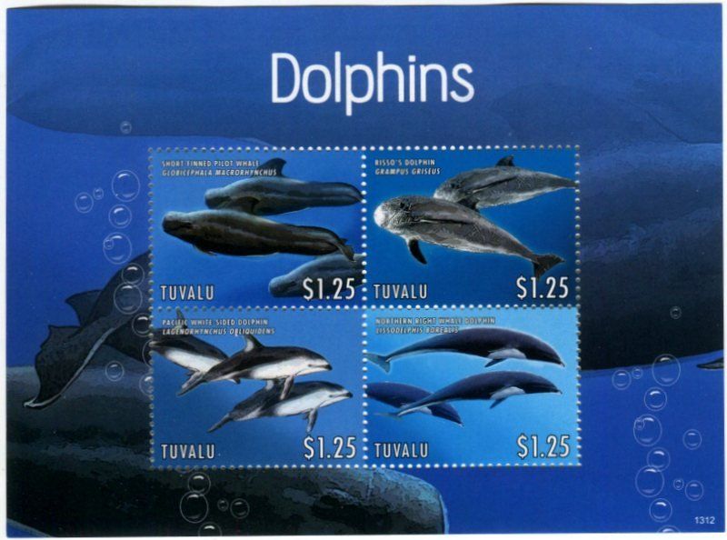Tous les timbres: Block "Wale & Delfine". Tuvalu. – Neuf avec emballage d'origine à Basel par Butsch5