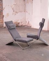 Design-Klassiker: Interprofil X Chair Liege (2 Stück)