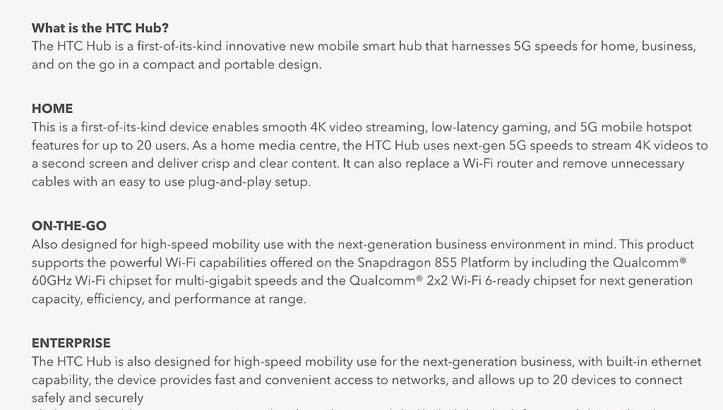 HTC Modem & Router: HTC 5G Hub with 1GBPS Ethernet Port running Android – Usato da Lausanne venduto da chgeorg 2