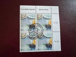 2015  Erstag gest.  Viererblock  Nr.1548 (3932)